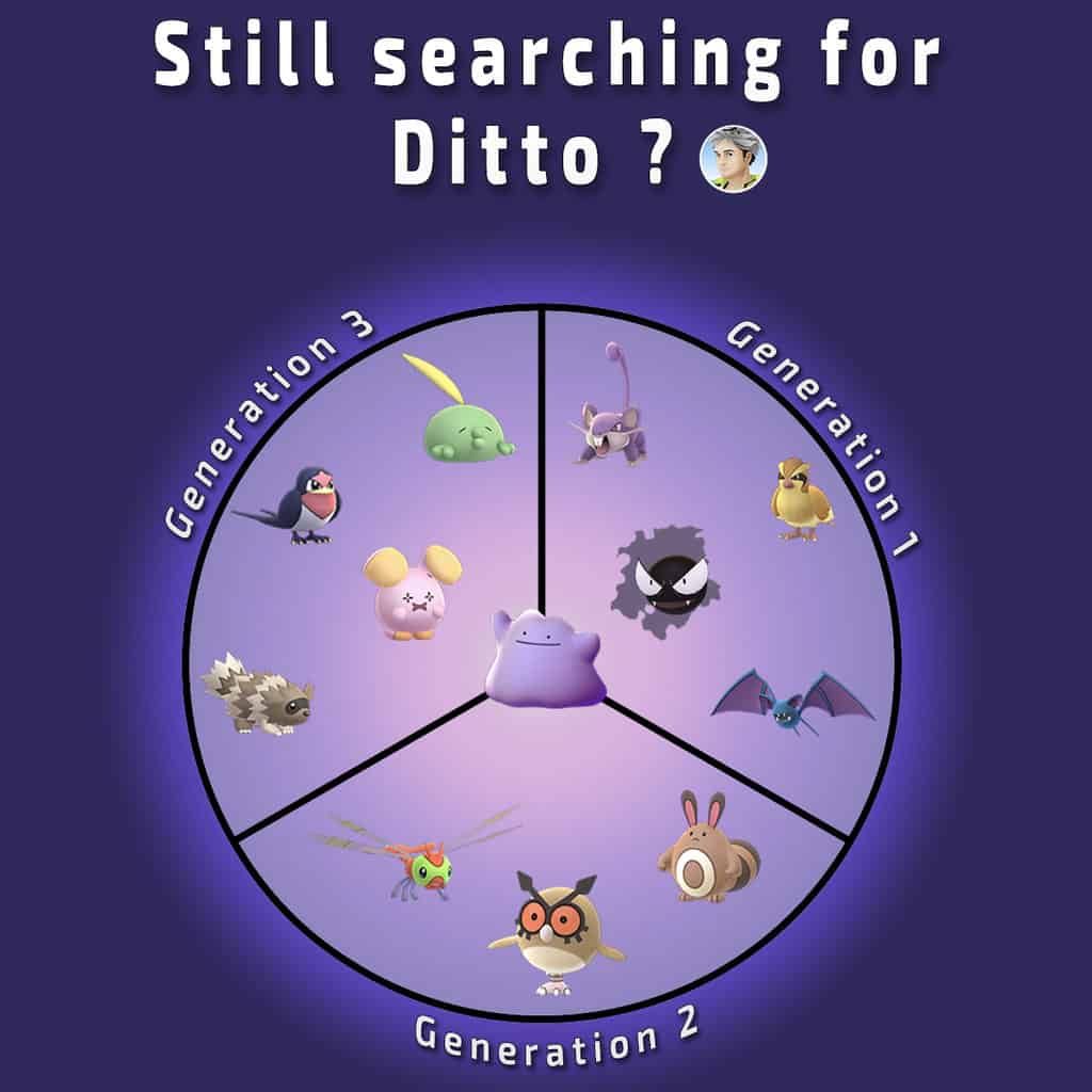 where to catch a ditto in pokemon go where to catch a ditto in pokemon go